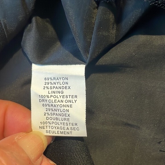 Trina Turk Black Skirt Size 8 - Picture 11 of 12